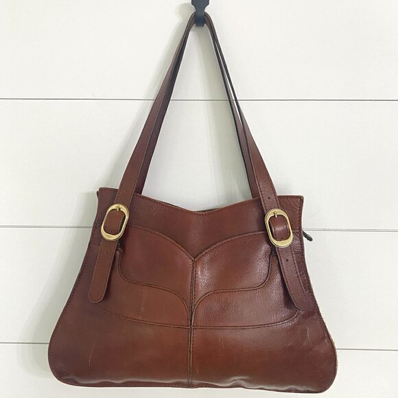 Patricia Nash Leather Parigi 10th Anniversary Shopper in British Tan - Picture 4 of 14